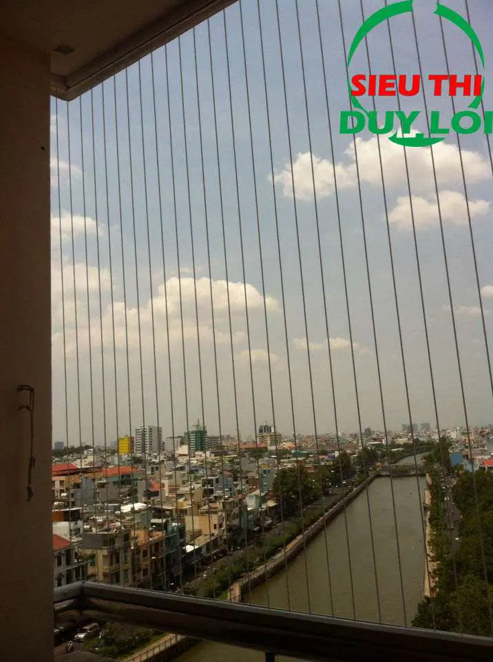 Lưới bảo vệ an toàn ban công Lưới bảo vệ an toàn ban công