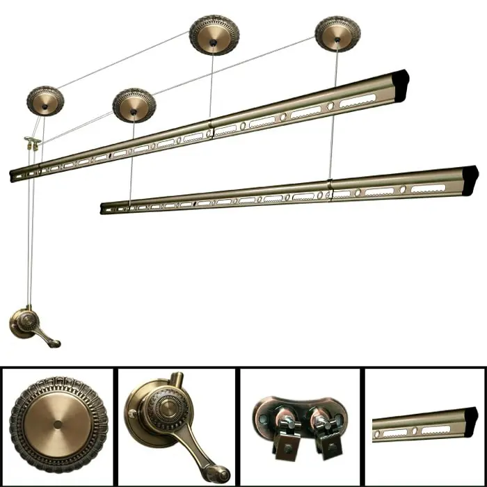 Giàn phơi quần áo GP08 hiện đại, cao cấp