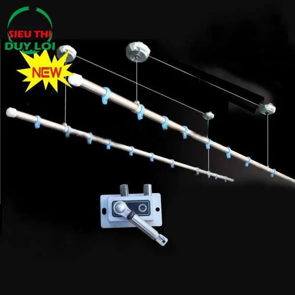 gian phoi quan ao gp08 - gia phoi do inox