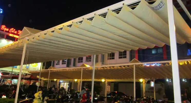 Những lưu ý khi làm mái che di động Những lưu ý khi làm mái che di động