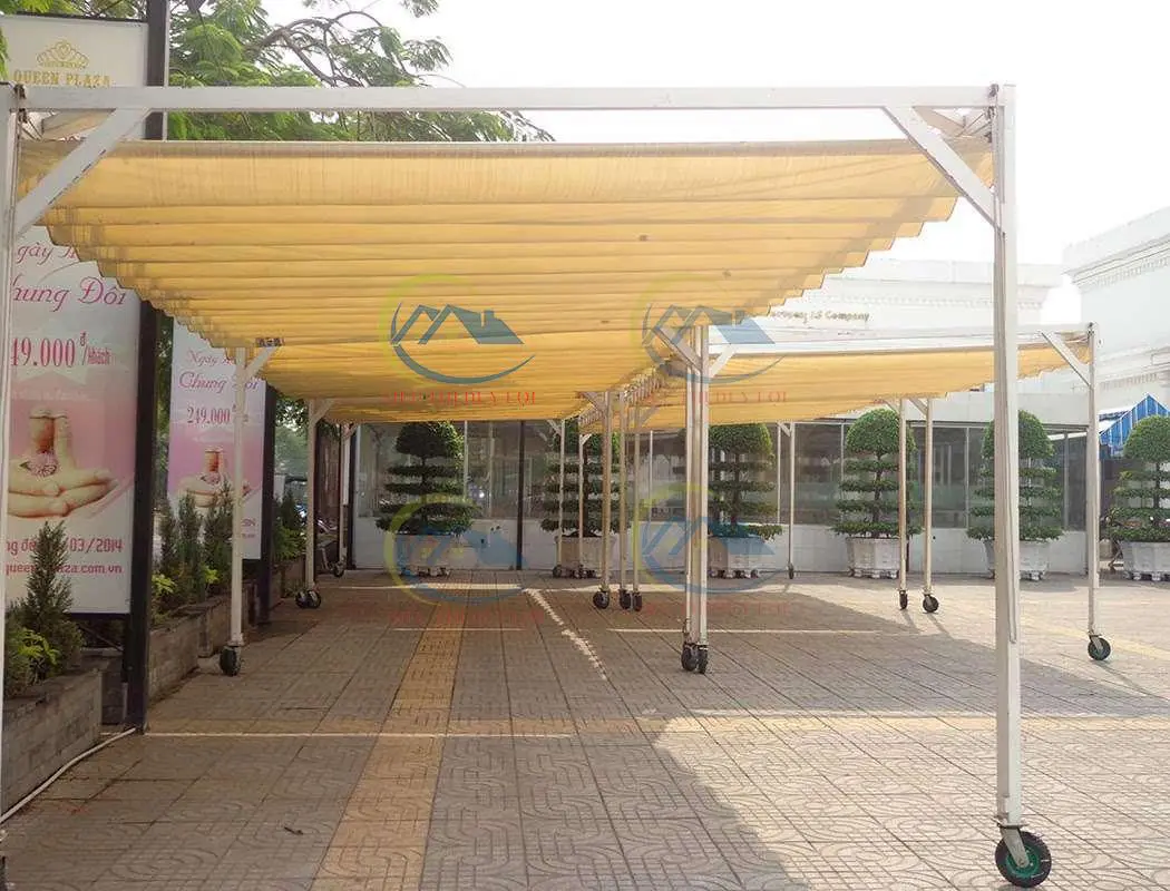 Mái xếp di động Duy Lợi – mái xếp đa năng