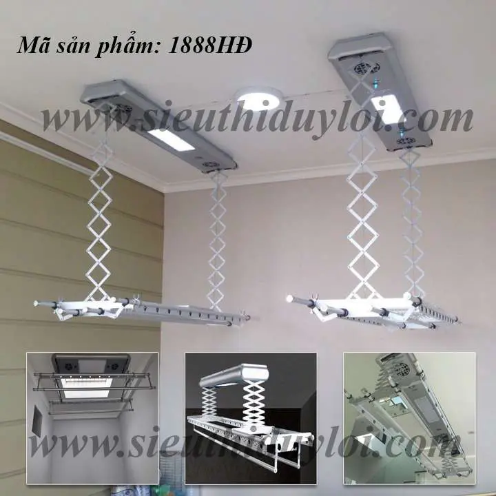 Giàn phơi đồ 1888HD Giàn phơi đồ 1888HD
