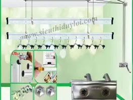 Giàn phơi 888HD Duy Lợi cao cấp cho các gia đình gian-phoi-thong-minh-888hd-sieu-dep