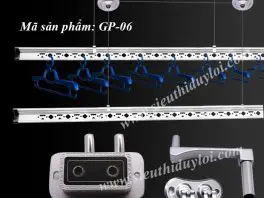 Giàn phơi quần áo di động GP06 gian-phoi-thong-minh-gp06-gia-re-cho-moi-nha