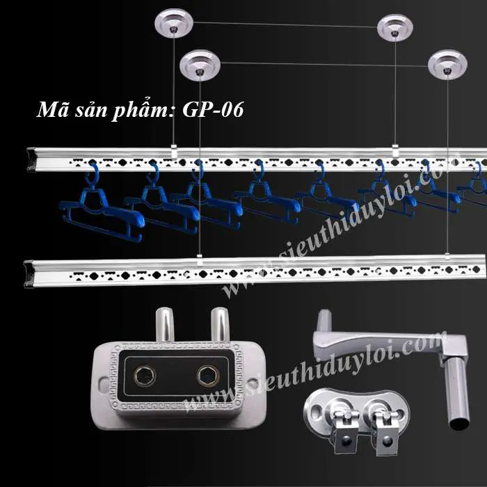 Giàn phơi thông minh GP06 giá rẻ cho mọi nhà