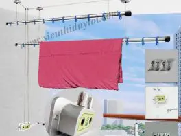 Giàn phơi đồ GP10 hộp quay sơn tĩnh điện gian-phoi-thong-minh-gp10-gia-re-nhat-tai-tphcm