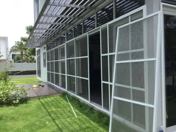 cửa lưới chống muỗi cố định