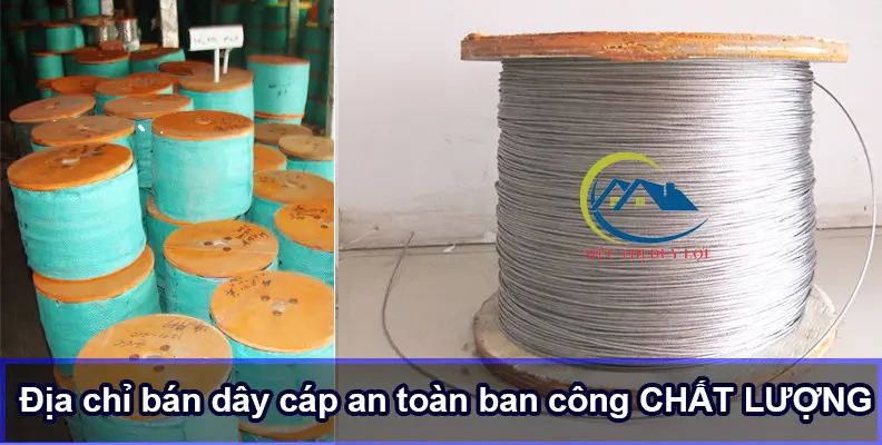 dây cáp an toàn ban công dây cáp an toàn ban công