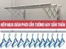 Nên mua loại giàn phơi thông minh gắn trần hay gắn tường ? nên mua giàn phơi gắn trần hay giàn phơi gắn tường